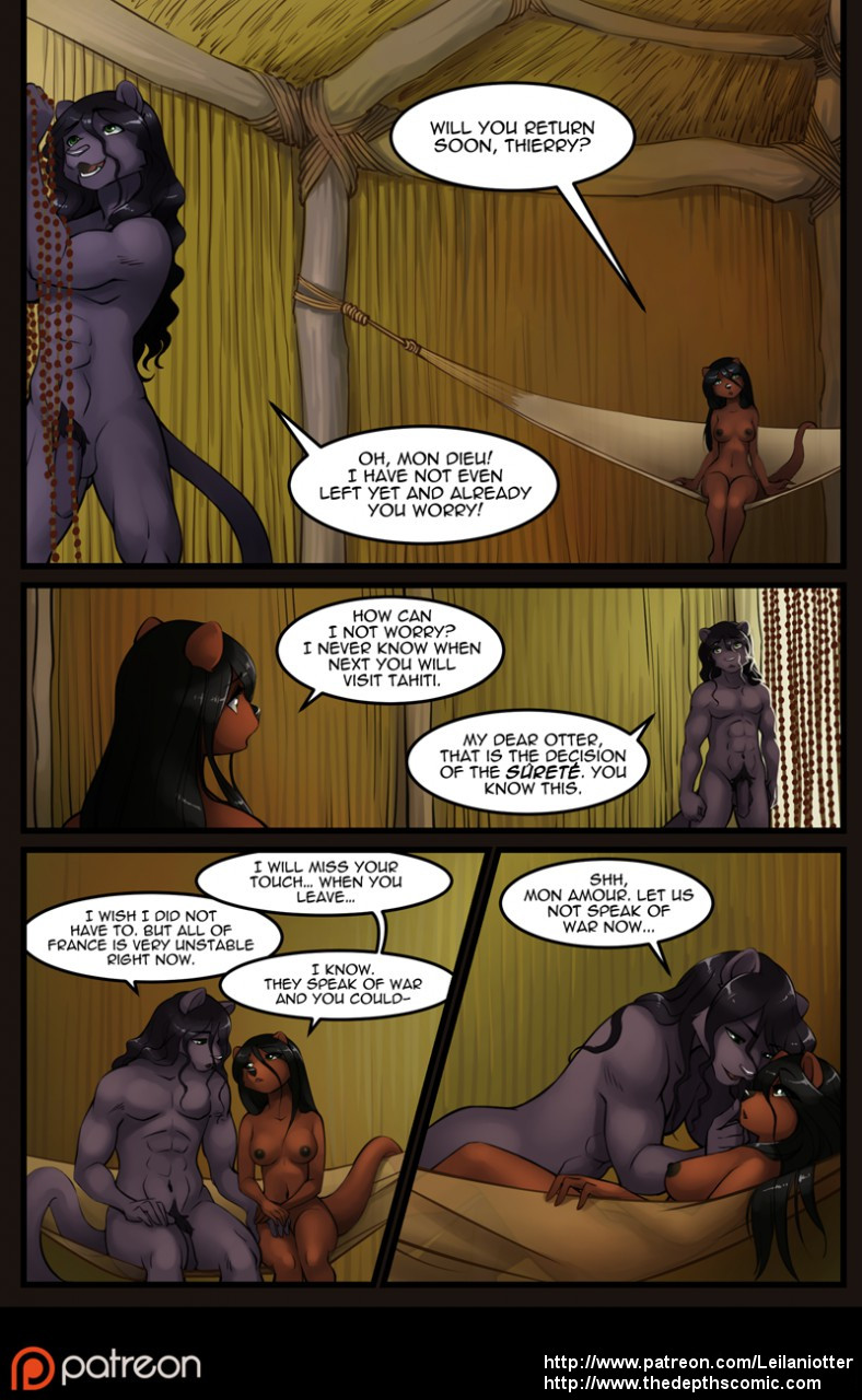 Page 6 of The Depths webcomic