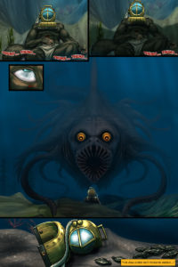 Page 64 of The Depths webcomic